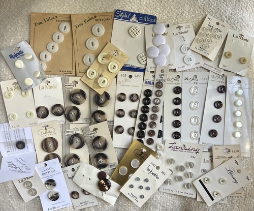 Vtg white neutral sewing - vtg,
